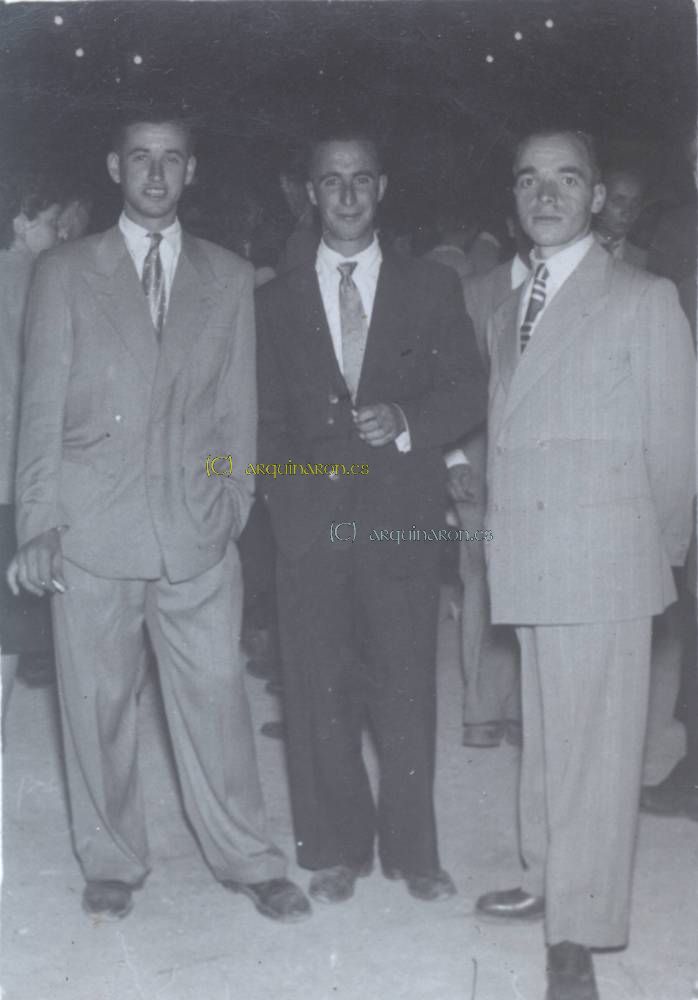 Festa en Pedroso, xullo de 1954.